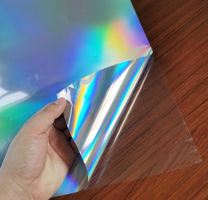 3D 고양이 눈 필름 사진 냉면 laminated 필름, 투명 3 차원 가정 장식 필름