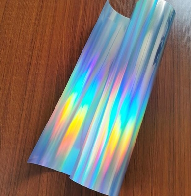 레이저 다채로운 자동차 필름, Pvc 자기 접착 레이저 글자 자동차 스티커, 알루미늄 접착 인스턴트 스티커