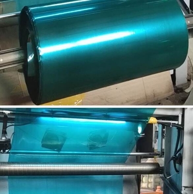 투명한 PVC 트위스트 필름, 캔디 포장용 레인보우 필름, 트위스트 필름 캔디 포장 필름 아이리세센트 필름