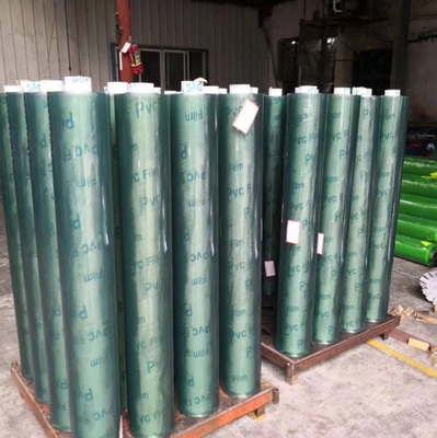 공급 PVC 부드러운 투명한 필름 색상 PVC 얼음 색상 반짝이는 PVC 필름