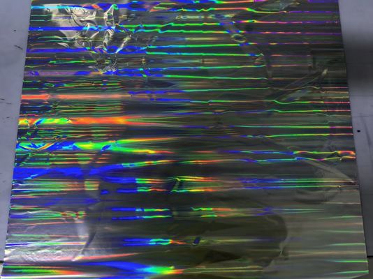 12mic PET/17mic bopp 홀로그래픽 금속화된 프라이머 코팅