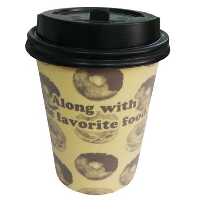 Lid와 9 온스 일회용 커피 온음료 폼컵