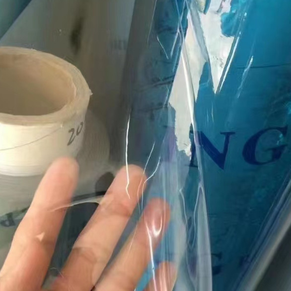 PVC 투명 필름, 핸드백 포장용 다양한 PVC 필름 새고 오래된 옷의 포장용 투명 필름