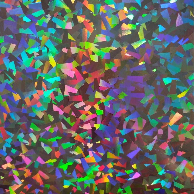 12mic PET/17mic bopp 홀로그래픽 금속화된 프라이머 코팅